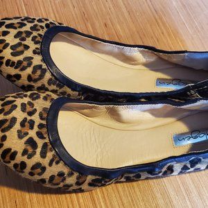 Halogen Calf Hair Ballet Flats
